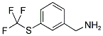 3-(TRIFLUOROMETHYLTHIO)BENZYLAMINE Struktur