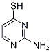 2-AMINO-4-MERCAPTOPYRIMIDINE Struktur