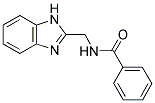 N-(1H-BENZIMIDAZOL-2-YLMETHYL)BENZAMIDE Struktur