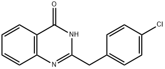 2-(4-CHLOROBENZYL)-4(3H)-QUINAZOLINONE Struktur