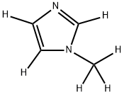 1‐メチルイミダゾール‐D6 化學(xué)構(gòu)造式