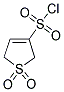 1,1-DIOXO-2,5-DIHYDRO-1H-1LAMBDA6-THIOPHENE-3-SULFONYL CHLORIDE Struktur