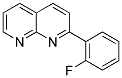 2-(2-FLUOROPHENYL)-1,8-NAPHTHYRIDINE Struktur