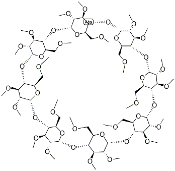 GAMMA-CYCLODEXTRIN OCTAKIS(2,3,6-TRI-O-METHYL) Struktur