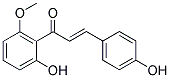 1-(2-HYDROXY-6-METHOXYPHENYL)-3-(4-HYDROXYPHENYL)PROP-2-EN-1-ONE Struktur