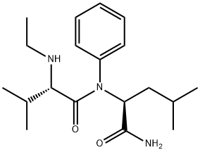 N-ET-VAL-LEU-ANILIDE Struktur