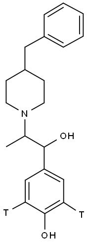 IFENPRODIL, [3H] Struktur