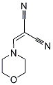 (MORPHOLIN-4-YLMETHYLENE)METHANE-1,1-DICARBONITRILE Struktur