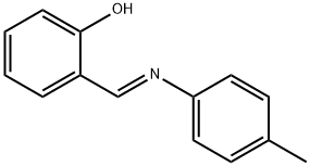 2-(P-TOLYLIMINO-METHYL)-PHENOL Struktur