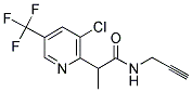 2-[3-CHLORO-5-(TRIFLUOROMETHYL)-2-PYRIDINYL]-N-(2-PROPYNYL)PROPANAMIDE Struktur