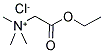 BETAINE ETHYL ESTER CHLORIDE Struktur