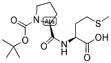 BOC-PRO-MET-OH Struktur