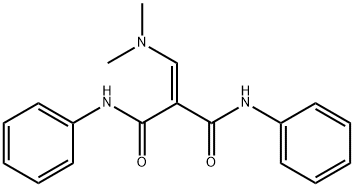 2-[(DIMETHYLAMINO)METHYLENE]-N1,N3-DIPHENYLMALONAMIDE Struktur