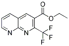 2-(TRIFLUOROMETHYL)-1,8-NAPHTHYRIDINE-3-CARBOXYLIC ACID, ETHYL ESTER Struktur