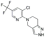 5-[3-CHLORO-5-(TRIFLUOROMETHYL)-2-PYRIDINYL]-4,5,6,7-TETRAHYDRO-2H-PYRAZOLO[4,3-C]PYRIDINE Struktur