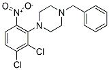 1-BENZYL-4-(2,3-DICHLORO-6-NITROPHENYL)PIPERAZINE Struktur