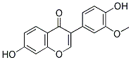 3'-METHOXYDAIDZEIN Struktur