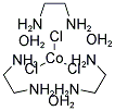 TRIS(ETHYLENEDIAMINE)COBALT(III) CHLORIDE TRIHYDRATE Struktur