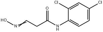 N-(2,4-DICHLOROPHENYL)-3-(HYDROXYIMINO)PROPANAMIDE Struktur