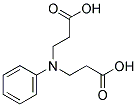 3-[(2-CARBOXY-ETHYL)-PHENYL-AMINO]-PROPIONIC ACID Struktur