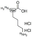 L-LYSINE 2HCL (15N2) Struktur