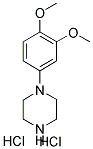 1-(3,4-DIMETHOXYPHENYL)PIPERAZINE DIHYDROCHLORIDE Struktur