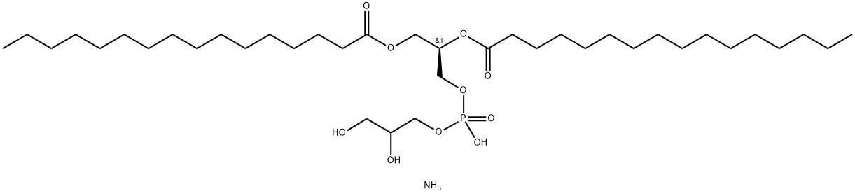 1,2-DIPALMITOYL-SN-GLYCERO-3-PHOSPHO-SN-1-GLYCEROL SODIUM SALT Struktur