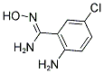 2-AMINO-5-CHLORO-N'-HYDROXYBENZENECARBOXIMIDAMIDE Struktur