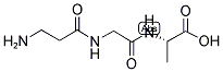 H-BETA-ALA-GLY-ALA-OH Struktur