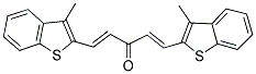 1,5-DI(3-METHYLBENZO[B]THIOPHEN-2-YL)PENTA-1,4-DIEN-3-ONE Struktur