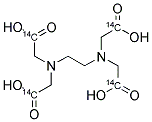 EDTA, ACETIC 1-14C Struktur