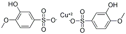 COPPER GUAICOLSULFONATE Struktur