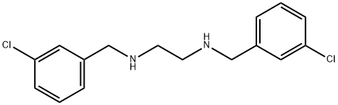 N-(3-CHLOROBENZYL)-N-(2-[(3-CHLOROBENZYL)AMINO]ETHYL)AMINE Struktur