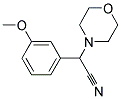 2-(3-METHOXYPHENYL)-2-MORPHOLINOACETONITRILE Struktur