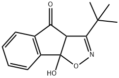 4-AZA-5-(TERT-BUTYL)-2-HYDROXY-3-OXATRICYCLO[6.4.0.0(2,6)]DODECA-1(8),4,9,11-TETRAEN-7-ONE Struktur