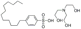 TRIETHANOLAMMONIUM DODECYLBENZENE SULFONATE Struktur