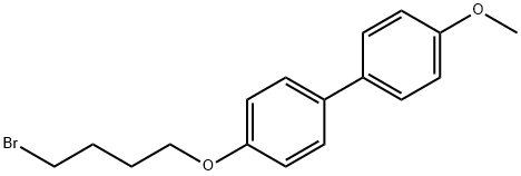 4-(4-BROMOBUTOXY)-4'-METHOXY-1,1'-BIPHENYL Struktur