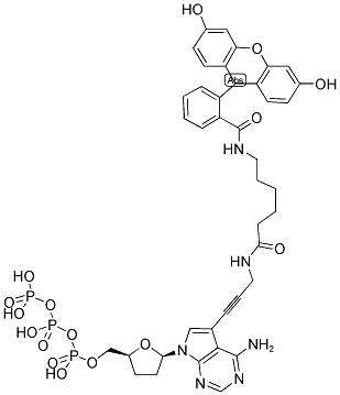 FLUORESCEIN-12-DDATP Struktur