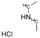 DIETHYLAMINE [1-14C] HYDROCHLORIDE Struktur