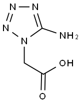 (5-AMINO-TETRAZOL-1-YL)-ACETIC ACID Struktur