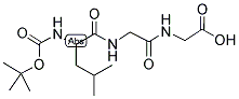 BOC-LEU-GLY-GLY-OH Struktur