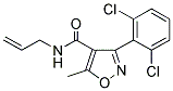 (3-(2,6-DICHLOROPHENYL)-5-METHYLISOXAZOL-4-YL)-N-PROP-2-ENYLFORMAMIDE Struktur