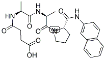 SUC-ALA-ALA-PRO-PHE-BETANA Struktur