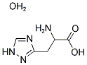 BETA-(1,2,4-TRIAZOL-3-YL)-DL-ALANINE HYDRATE Struktur