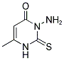 3-AMINO-6-METHYL-2-THIOXO-2,3-DIHYDRO-4(1H)-PYRIMIDINONE Struktur