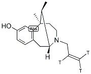 SKF-10,047, (+)-[N-ALLYL-2,3-3H]- Struktur