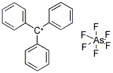 TRIPHENYLMETHYL HEXAFLUOROARSENATE Struktur