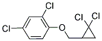 2,4-DICHLORO-1-[(2,2-DICHLOROCYCLOPROPYL)METHOXY]BENZENE Struktur