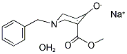 N-BENZYL-3-CARBOMETHOXY-4-PIPERIDONE, SODIUM SALT, MONOHYDRATE Struktur