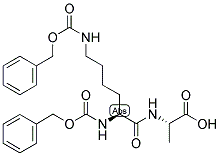 Z-LYS(Z)-ALA-OH Struktur